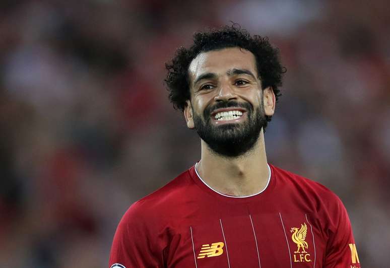 Mohamed Salah durante partida do Liverpool contra o Norwich City pelo Campeonato Inglês
09/08/2019 Action Images via Reuters/Carl Recine 