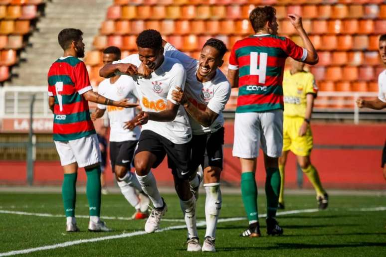 O volante Warian marcou o único gol do Timão na partida (Rodrigo Gazzanel/Agência Corinthians)