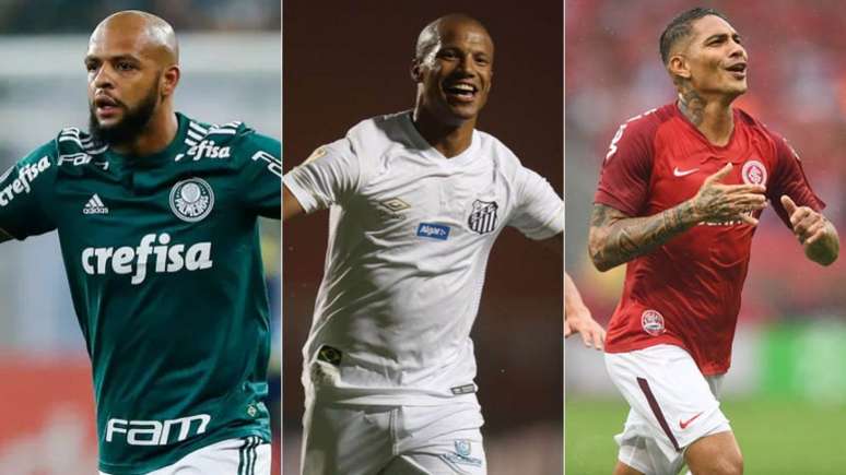 Palmeiras, Santos e Internacional possuem contrato de tv fechada com a Turner no Brasileiro (Divulgação; L!Press)