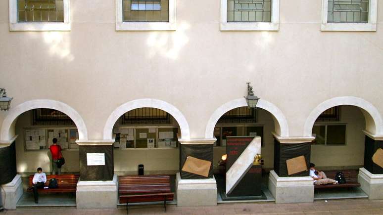Frank foi enterrado dentro da Faculdade de Direito da USP, no Largo S&atilde;o Francisco