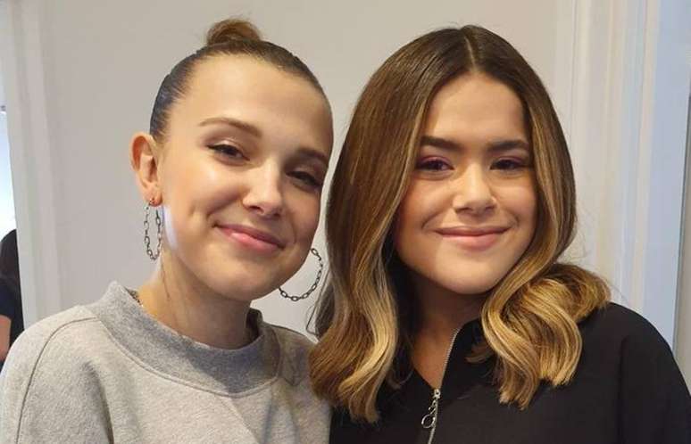 Millie Bobby Brown e Maisa Silva