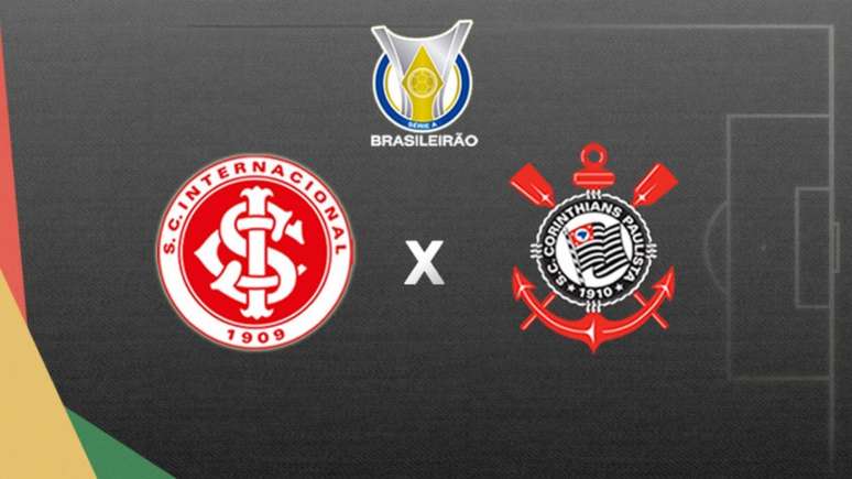 Internacional e Corinthians se enfrentam nesta rodada do Brasileirão(Foto: Arte/Lance!)