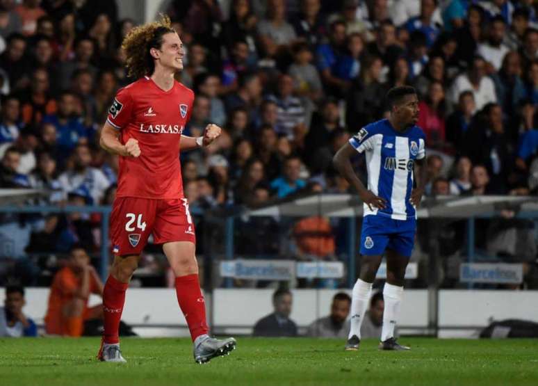 Gil Vicente surpreendeu o Porto na estreia do Campeonato (AFP)