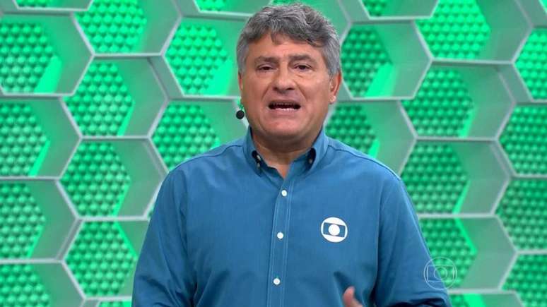 Cléber Machado já narrou sete finais de Libertadores e da Copa do Brasil (Reprodução)