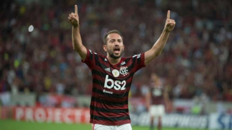 Everton Ribeiro marcou um dos gols do Flamengo sobre o Grêmio (Foto: Alexandre Vidal/Flamengo)