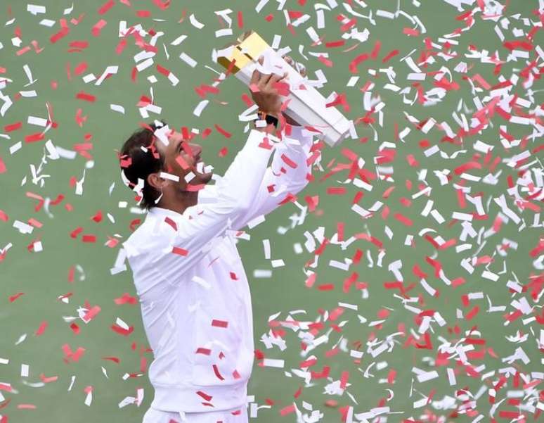 Rafael Nadal comemora título do Masters do Canadá
11/08/2019
Eric Bolte-USA TODAY Sports