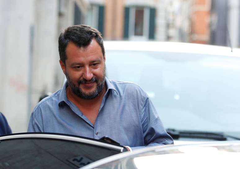 Ministro do Interior da Itália, Matteo Salvini
12/08/2019
REUTERS/Remo Casilli
