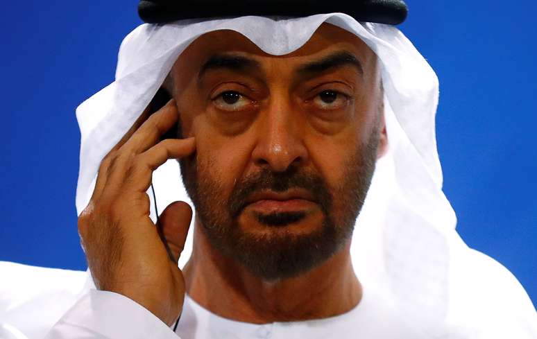 Príncipe herdeiro de Abu Dhabi, Mohammed bin Zayed al Nahyan
12/06/2019
REUTERS/Hannibal Hanschke
