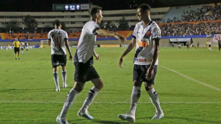 O gol de Marcos Júnior parecia o prenúncio de uma partida mais tranquila para o Vasco (Rafael Ribeiro/Vasco)