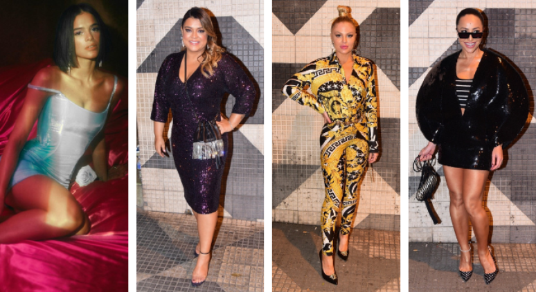 Famosas na festa da Bruna Marquezine (Fotos: @brunamarquezine/Instagram/Reprodu&ccedil;&atilde;o - Leo Franco/AgNews)