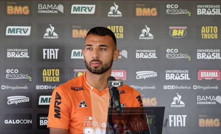 Ramón Martínez em entrevista coletiva no Atlético-MG