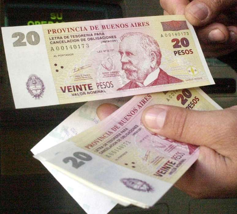 Notas de peso argentino 