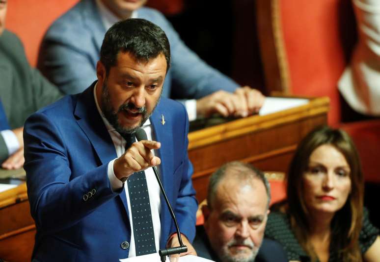 Matteo Salvini no Senado da Itália
13/08/2019 Remo Casilli 