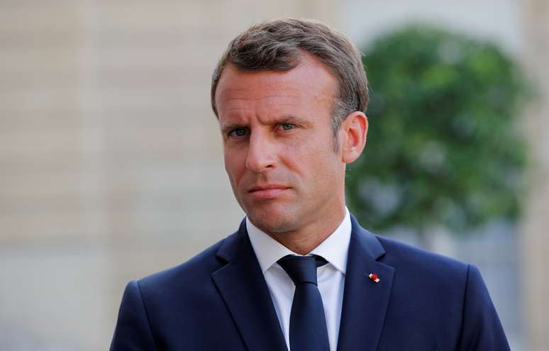 Macron no Palácio do Eliseu, em Paris 22/9/2019  REUTERS/Philippe Wojazer