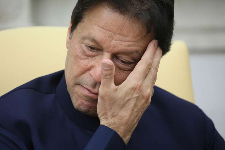 O primeiro-ministro do Paquistão, Imran Khan
22/07/2019
REUTERS/Jonathan Ernst