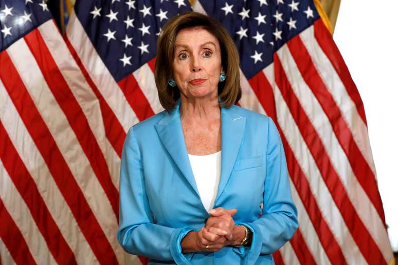 Presidente da Câmara dos Deputados dos EUA, Nancy Pelosi
01/08/2019
REUTERS/Yuri Gripas