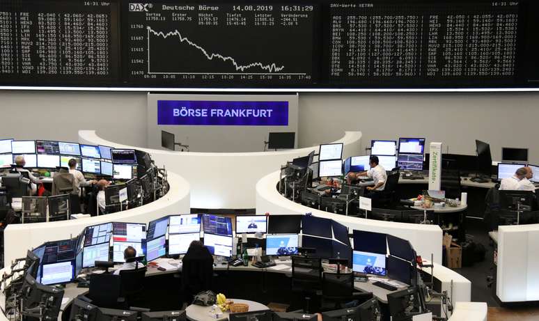 Bolsa de Valores de Frankfurt
14/08/2019
REUTERS/Staff