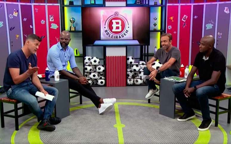 Júlio César falou no programa "Boleiragem" do contato de Balotelli sobre Flamengo (Foto: Reprodução)