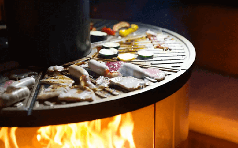 9. Churrasqueiras modernas de vidro com design fant&aacute;stico. Fonte: Homify