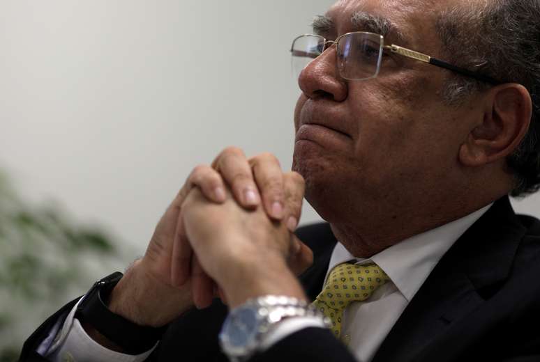 Ministro do STF Gilmar Mendes
04/05/2018
REUTERS/Ricardo Moraes