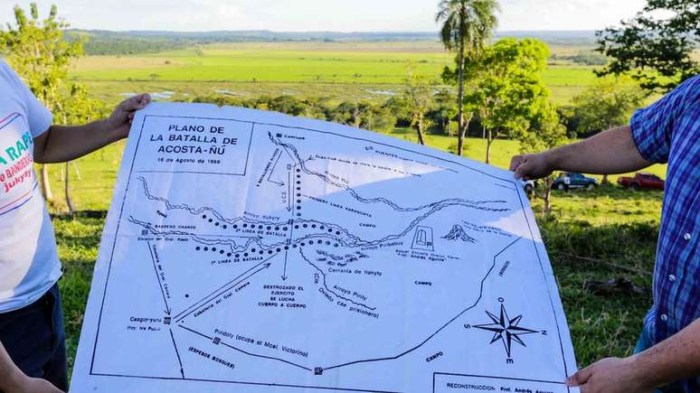 A batalha de Acosta Ñu aconteceu há 150 anos em local próximo ao que hoje é a cidade de Eusebio Ayala, no centro do Paraguai