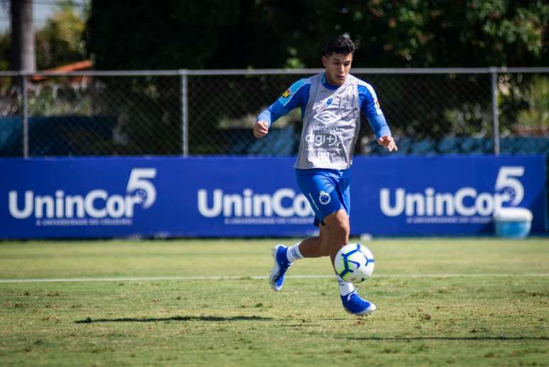 Romero agora está oficialmente desligado do Cruzeiro com a liberação da documentação para o time argentino-(Bruno Haddad/Cruzeiro)