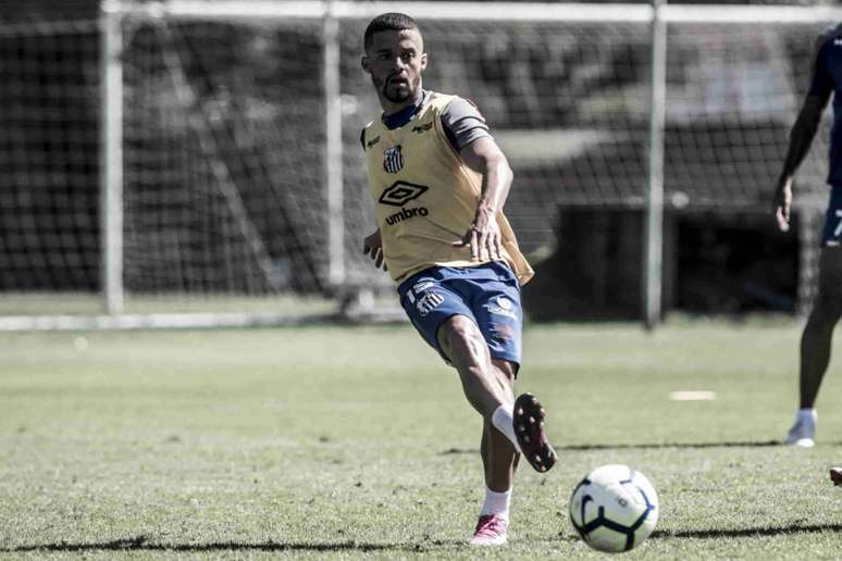 Lucas Venuto pode ganhar oportunidade no Santos com o desfalque de Soteldo (Ivan Storti/Santos)