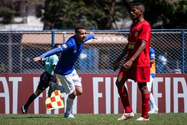 A Raposa sub-20 foi implacável com o Minas Boca- (Gustavo Aleixo/Cruzeiro(