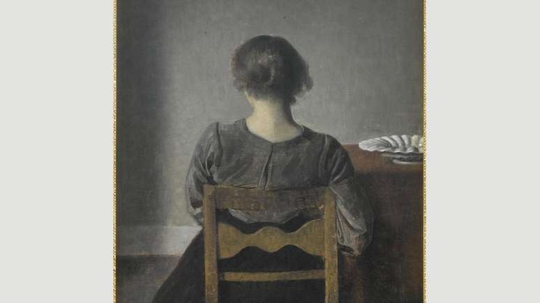 'Descanso' (1905) é um raro exemplo de uma pintura de Hammershøi que traz tranquilidade e calor