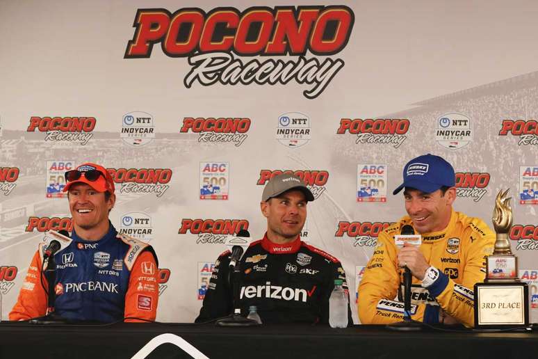 Will Power vence corrida encurtada em Pocono; acidente forte entre cinco pilotos marcou o evento