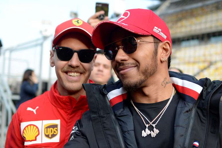 Hamilton acha que Vettel ainda é um “concorrente formidável”
