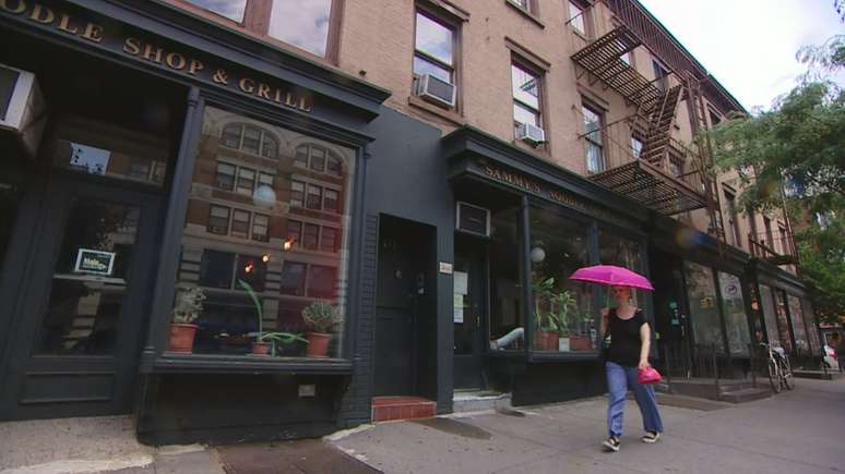 A &uacute;ltima resid&ecirc;ncia de Murray Hall foi um apartamento no Greenwich Village, em Nova York