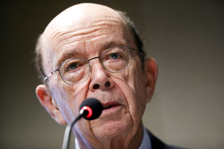 Secretário de Comércio dos EUA, Wilbur Ross
01/08/2019
REUTERS/Adriano Machado