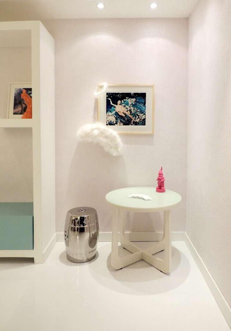 17. Decora&ccedil;&atilde;o clean com seat garden prata &ndash; Foto: Pinterest