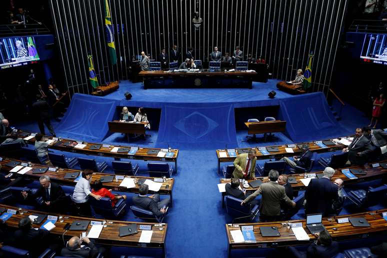 Plenário do Senado
20/02/2018
REUTERS/Adriano Machado