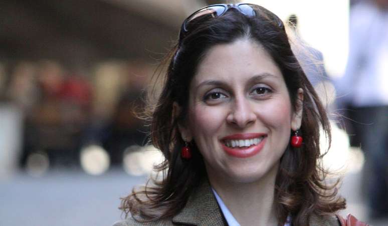 Ativista humanitária britânico-iraniana Nazanin Zaghari-Ratcliff.  Concedida pela família à REUTERS  