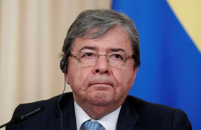 Ministro colombiano das Relações Exteriores, Carlos Holmes Trujillo. Rússia, 3/6/2019. REUTERS/Maxim Shemetov