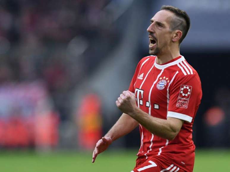 Ribéry atuou por 12 anos no Bayern de Munique e conquistou inúmeros títulos (Foto: Christof Stache/AFP)