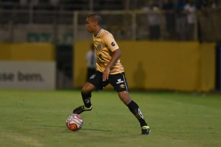 Sandry comemora seu retorno à Seleção Sub-17 (Ivan Storti/Santos FC)