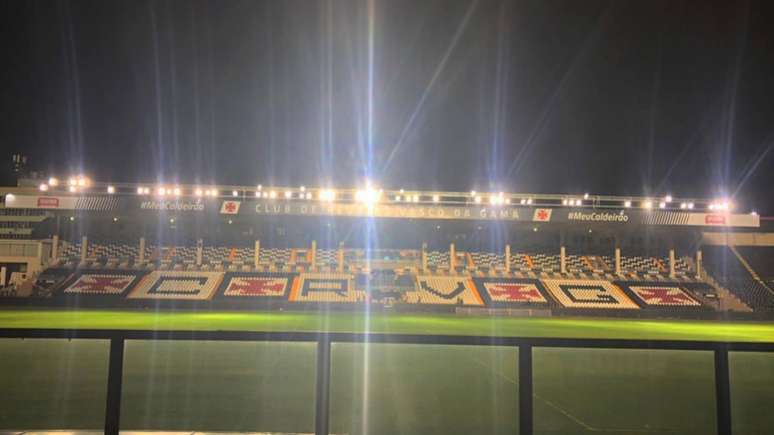 Nova iluminação era uma cobrança da CBF para a sequência da temporada (Reprodução)