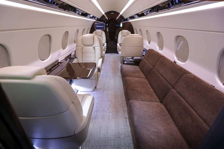 Da Embraer, o Praetor 600 sai por no mínimo US$ 21 milhões