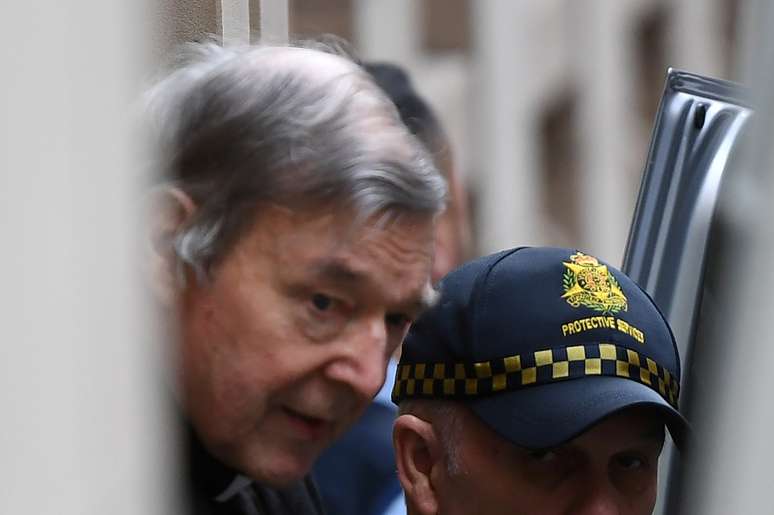 George Pell deixa tribunal em Melbourne
21/08/2019 AAP Image/James Ross via REUTERS