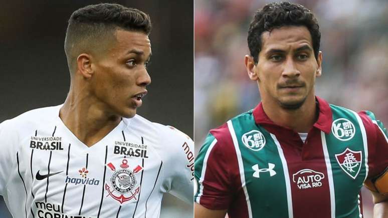 Corinthians e Fluminense se enfrentam na Arena pela Copa Sul-Americana (Foto:LUCAS MERÇON / FLUMINENSE F.C.)