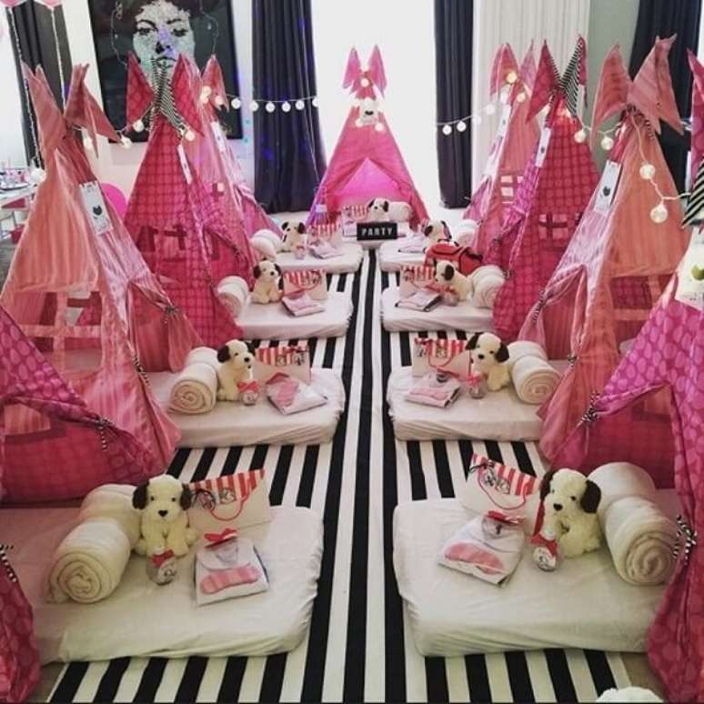 25. Cabaninha infantil para festa infantil. Fonte: Muito Chique