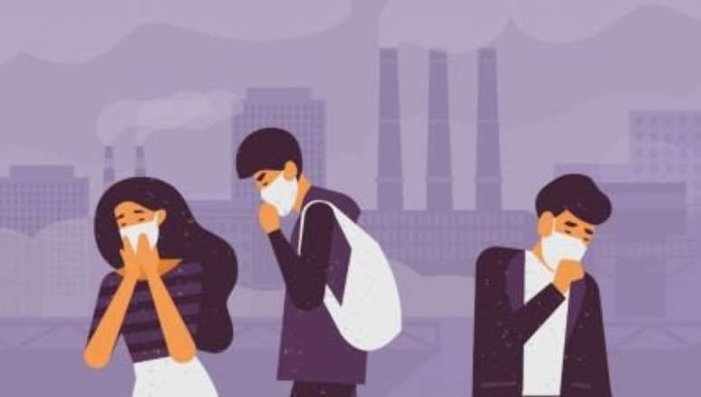 Poluição do ar pode causar aumentar risco de depressão e bipolaridade - Imagem: Shutterstock