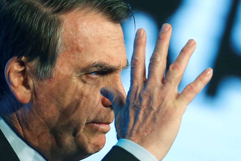 Bolsonaro em evento em Brasília 21/8/2019 REUTERS/Adriano Machado