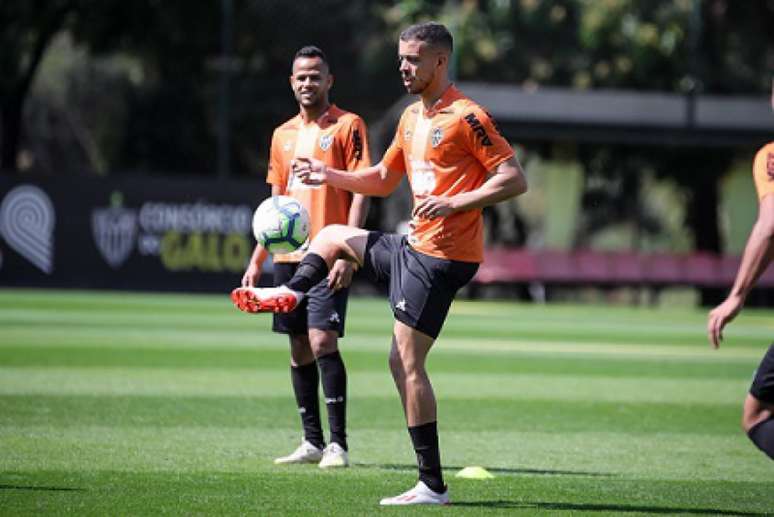 Di Santo jogou oficialmente em março deste ano e recupera a forma física- (Bruno Cantini/Atlético-MG)