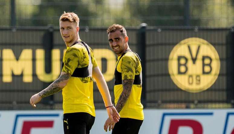 Reus e Alcácer são as apostas do Dortmund (Foto: Reprodução)