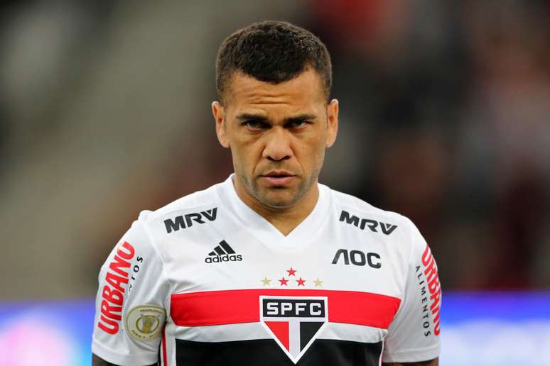 Daniel Alves, jogador do São Paulo