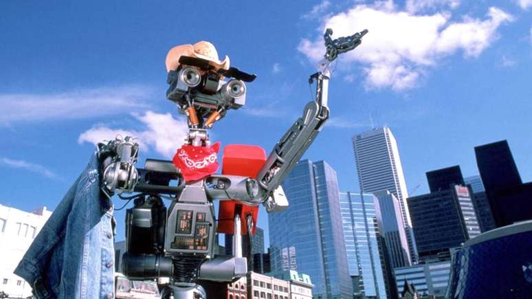 O Número 5, do filme 'O incrível robô', sabia que ele não era uma máquina qualquer